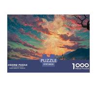 Sinoshow_24085_a_vibrant_and_colorful_fireworks_display_illumin_d312cb8e-1942-4f77-af6a-36f9ecdf480a_3 1000 Pieces Puzzles Impossible Hard Difficult Puzzle Game, Vibrant Imagery, Birth