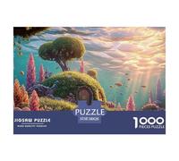 Sinoshow_24085_a_vibrant_underwater_scene_with_lush_green_plant_de0ad2bb-1c50-4962-b9a7-4bd19443a2a5_3 1000 Pieces Puzzles Impossible Hard Difficult Puzzle Game, Stress Releasing Family Game, Family