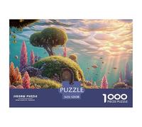 Sinoshow_24085_a_vibrant_underwater_scene_with_lush_green_plant_de0ad2bb-1c50-4962-b9a7-4bd19443a2a5_3 1000 Pieces Puzzles Impossible Hard Difficult Puzzle Game, Unique Challenging Educational Toys,