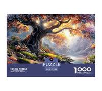Sinoshow_24085_a_whimsical_illustration_of_an_old_oak_tree_in_t_31f5af09-d75b-44a6-9686-5c76a7dbfd29_3 1000 Pieces Puzzles Impossible Hard Difficult Jigsaw Puzzle, Unique Challenging Educational Toys