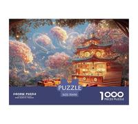 Sinoshow_24085_a_whimsical_treehouse_interior_with_round_window_7e7797ef-ca57-498f-8f39-1fae8f365883_3 1000 Pieces Puzzles Impossible Hard Difficult Jigsaw Puzzle, Stress Releasing Family Game, Birth