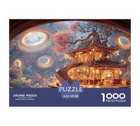 Sinoshow_24085_a_whimsical_treehouse_interior_with_round_window_d5b61b4f-194c-43e8-a392-6df58720f05f_1 1000 Pieces Jigsaw Fun Challenging & Brainteasing Puzzle Game, Vibrant Imagery, F