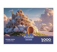 Sinoshow_24085_a_white_building_made_of_numerous_gears_and_cogs_41d6d367-3d25-4fb5-8aec-8c24d48571d4_1 1000 Pieces Puzzles Impossible Hard Difficult Jigsaw Puzzle, Vibrant Imagery, Fam