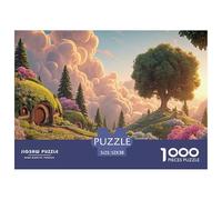 Sinoshow_24085_a_winding_path_leading_through_an_enchanting_lan_71d2465a-641a-4e1f-980e-2e205a213dbb_4 1000 Pieces Jigsaw Fun Challenging & Brainteasing Puzzle Game, Stress Releasing Family Game, Fam