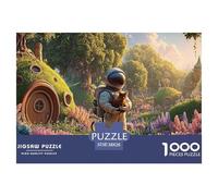 Sinoshow_24085_an_astronaut_in_a_space_suit_holding_their_cat_a_343ef974-fbaf-4547-86a2-ab42be935cf9_2 1000 Pieces Puzzles Impossible Hard Difficult Puzzle Game, Stress Releasing Family Game, Birthda