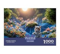 Sinoshow_24085_an_astronaut_in_a_space_suit_holding_their_cat_s_7b3e98a6-71b2-4b01-95e7-9bc9f58d9234_3 1000 Pieces Jigsaw Fun Challenging & Brainteasing Puzzle Game, Stress Releasing Family Game, Fam