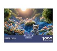 Sinoshow_24085_an_astronaut_in_a_space_suit_holding_their_cat_s_7b3e98a6-71b2-4b01-95e7-9bc9f58d9234_3 1000 Pieces Puzzles Impossible Hard Difficult Puzzle Game, Vibrant Imagery, Birth