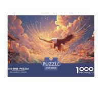 Sinoshow_24085_an_eagle_soars_over_the_sea_waves_crashing_again_487f8e17-c24b-4504-9346-f63fdcaddbd4_3 1000 Pieces Puzzles Challenging And Educational Jigsaw Puzzle, Unique Challenging Educational To