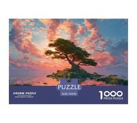Sinoshow_24085_an_isolated_island_with_an_oak_tree_in_the_middl_64b90e27-9a8f-4ff3-ac9e-55d288b3e66a_2 1000 Pieces Puzzles Impossible Hard Difficult Jigsaw Puzzle, Vibrant Imagery, Fam