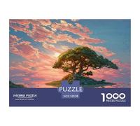 Sinoshow_24085_an_isolated_island_with_an_oak_tree_in_the_middl_64b90e27-9a8f-4ff3-ac9e-55d288b3e66a_3 1000 Pieces Puzzles Challenging And Educational Jigsaw Puzzle, Unique Challenging Educational To