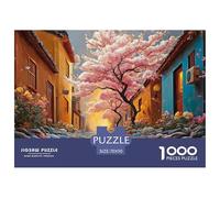 Sinoshow_24085_chinese_ancient_style_the_stone_road_is_covered__45669336-d7b9-4424-8b17-dfd1c91e58cb_2 1000 Pieces Jigsaw Challenging And Educational Puzzle Game, Unique Challenging Educational Toys,