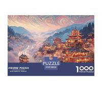 Sinoshow_24085_chinese_ink_painting_a_meticulous_landscape_with_6f09d45d-e28a-4161-8218-6d0fe3f7b0ac_1 1000 Pieces Puzzles Impossible Hard Difficult Puzzle Game, Stress Releasing Family Game, Family