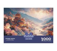 Sinoshow_24085_chinese_ink_painting_a_meticulous_landscape_with_6f09d45d-e28a-4161-8218-6d0fe3f7b0ac_2 1000 Pieces Jigsaw Fun Challenging & Brainteasing Puzzle Game, Vibrant Imagery, B