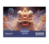 Sinoshow_24085_chinese_lion_dance_head_golden_hair_and_beard_re_1e05f75a-115c-4bf2-af8e-4fe6b5ddb40e_1 1000 Pieces Puzzles Challenging And Educational Jigsaw Puzzle, Unique Challenging Educational To