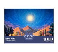 Sinoshow_24085_colorful_northern_lights_a_full_moon_a_forest_wi_73d9905d-91ea-4426-9156-658d0c34e9ec_1 1000 Pieces Puzzles Impossible Hard Difficult Jigsaw Puzzle, Unique Challenging Educational Toys