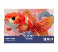 Sinoshow_24085_cute_chubby_koi_fish_with_red_and_gold_glazed_co_b1bd85af-81a9-4cb6-b618-02e171535f90_3 1000 Pieces Jigsaw Fun Challenging & Brainteasing Jigsaw Puzzle, Unique Challenging Educational
