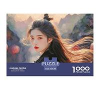 Sinoshow_24085_cute_k-pop_idol_long_hair_flowing_in_the_wind_we_caa782b7-d99e-43b9-9c80-eea864bd2739_3 1000 Pieces Jigsaw Fun Challenging & Brainteasing Jigsaw Puzzle, Stress Releasing Family Game, F