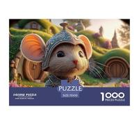 Sinoshow_24085_cute_little_mouse_wearing_a_steampunk-style_helm_b8210ff2-fd88-4095-ba0d-813dd06fa53c_4 1000 Pieces Jigsaw Fun Challenging & Brainteasing Puzzle Game, Vibrant Imagery, F