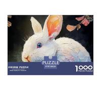 Sinoshow_24085_cute_white_bunny_light_pastel_pink_and_blue_colo_2a2b8e25-4b4d-482b-83ef-9c125c72b441_1 1000 Pieces Puzzles Impossible Hard Difficult Puzzle Game, Vibrant Imagery, Birth