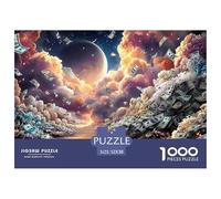 Sinoshow_24085_dollars_flying_in_the_sky_dollar_bills_with_the__a5f76597-4504-4ebb-b310-0f1354ef13a4_1 (1) 1000 Pieces Puzzles Challenging And Educational Jigsaw Puzzle, Unique Challenging Educationa