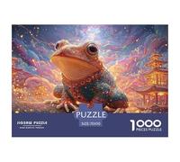 Sinoshow_24085_frog_a_colorful_oil_painting_high_definition_wit_8a817eac-2205-474f-ba4d-0232aafb82f5_1 1000 Pieces Jigsaw Fun Challenging & Brainteasing Puzzle Game, Stress Releasing Family Game, Bir