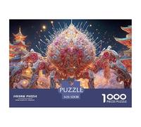 Sinoshow_24085_gundam_style_white_and_red_spider_crab_mech_with_27d04202-9ea5-4042-bb59-2e69cf62b0c8_4 1000 Pieces Jigsaw Fun Challenging & Brainteasing Puzzle Game, Vibrant Imagery, B