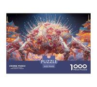 Sinoshow_24085_gundam_style_white_and_red_spider_crab_mech_with_27d04202-9ea5-4042-bb59-2e69cf62b0c8_2 1000 Pieces Jigsaw Fun Challenging & Brainteasing Jigsaw Puzzle, Stress Releasing Family Game, B