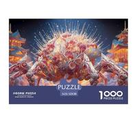 Sinoshow_24085_gundam_style_white_and_red_spider_crab_mech_with_27d04202-9ea5-4042-bb59-2e69cf62b0c8_2 1000 Pieces Puzzles Impossible Hard Difficult Puzzle Game, Vibrant Imagery, Birth