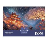 Sinoshow_24085_in_the_blue_night_under_an_umbrella_of_white_flo_40bb72de-143c-4d18-8660-fbeb3971ef2c_2 1000 Pieces Puzzles Challenging And Educational Jigsaw Puzzle, Unique Challenging Educational To