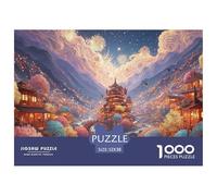 Sinoshow_24085_in_the_colorful_valley_there_is_an_autumn_stream_cca619e8-5181-4777-8ed0-6b8c67097a45_4 1000 Pieces Puzzles Impossible Hard Difficult Jigsaw Puzzle, Unique Challenging Educational Toys