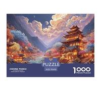 Sinoshow_24085_in_the_colorful_valley_there_is_an_autumn_stream_cca619e8-5181-4777-8ed0-6b8c67097a45_1 1000 Pieces Jigsaw Fun Challenging & Brainteasing Puzzle Game, Stress Releasing Family Game, Fam