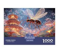 Sinoshow_24085_in_the_lush_green_mossy_forest_an_ant_with_trans_b95e2fbf-8247-4ccb-8915-fe1b6a2343b2_1 1000 Pieces Puzzles Impossible Hard Difficult Puzzle Game, Unique Challenging Educational Toys,