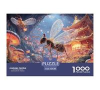 Sinoshow_24085_in_the_lush_green_mossy_forest_an_ant_with_trans_b95e2fbf-8247-4ccb-8915-fe1b6a2343b2_3 1000 Pieces Jigsaw Fun Challenging & Brainteasing Jigsaw Puzzle, Vibrant Imagery