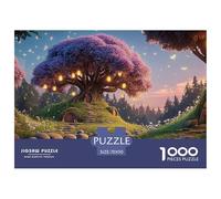 Sinoshow_24085_in_the_moonlit_night_there_is_an_elegant_purple__5e8c61a2-d41e-4c04-a2f2-ac2c77e13fde_1 1000 Pieces Puzzles Impossible Hard Difficult Puzzle Game, Unique Challenging Educational Toys,
