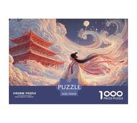 Sinoshow_24085_in_the_white_snow_an_ancient_chinese_woman_with__b8d9b332-ff56-4adb-a0d0-1019ab242b36_1 1000 Pieces Puzzles Impossible Hard Difficult Puzzle Game, Stress Releasing Family Game, Birthda