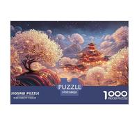Sinoshow_24085_manyoshu_a_colorful_ancient_japanese_landscape_d_25e758bb-780c-4eef-a652-eb781ef915aa_2 1000 Pieces Jigsaw Fun Challenging & Brainteasing Jigsaw Puzzle, Vibrant Imagery