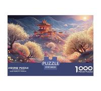 Sinoshow_24085_manyoshu_a_colorful_ancient_japanese_landscape_d_25e758bb-780c-4eef-a652-eb781ef915aa_3 1000 Pieces Puzzles Impossible Hard Difficult Jigsaw Puzzle, Vibrant Imagery, Fam