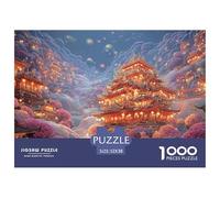 Sinoshow_24085_ornate_chinese-style_architecture_cascading_wate_b2dce43e-f8c1-4457-b489-a44de97c0757_1 1000 Pieces Puzzles Impossible Hard Difficult Puzzle Game, Stress Releasing Family Game, Birthda