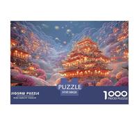 Sinoshow_24085_ornate_chinese-style_architecture_cascading_wate_b2dce43e-f8c1-4457-b489-a44de97c0757_1 1000 Pieces Jigsaw Fun Challenging & Brainteasing Jigsaw Puzzle, Stress Releasing Family Game, F