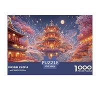 Sinoshow_24085_ornate_chinese-style_architecture_cascading_wate_b2dce43e-f8c1-4457-b489-a44de97c0757_3 1000 Pieces Puzzles Impossible Hard Difficult Jigsaw Puzzle, Stress Releasing Family Game, Birth