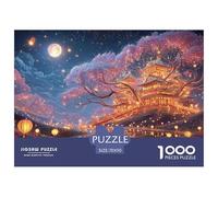 Sinoshow_24085_purple_flowers_glowing_fireflies_and_lanterns_al_9b06c6d7-a305-4feb-aa28-0b9bbaba770a_2 1000 Pieces Jigsaw Fun Challenging & Brainteasing Puzzle Game, Unique Challenging Educational To