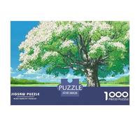 Sinoshow_24085_spring_a_green_grassland_by_the_lake_with_lush_t_9eaf4dd1-c4d3-4e66-b8f6-ba220a20cf35_3 1000 Pieces Puzzles Impossible Hard Difficult Jigsaw Puzzle, Vibrant Imagery, Fam