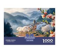 Sinoshow_24085_the_chinese_countryside_features_houses_on_the_r_9ad73da7-dc97-4e7c-a81a-4ad67567cf6e_4 1000 Pieces Jigsaw Fun Challenging & Brainteasing Jigsaw Puzzle, Stress Releasing Family Game, F