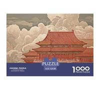 Sinoshow_24085_the_forbidden_city_in_beijing_floats_above_the_c_ee7a2c3f-4362-4492-b9b9-46f507ec41da_1 1000 Pieces Puzzles Impossible Hard Difficult Jigsaw Puzzle, Vibrant Imagery, Bir