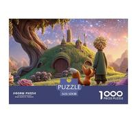 Sinoshow_24085_the_little_prince_and_his_fox_on_the_green_plane_64db8dbd-826f-487c-80d0-8675d2e55af2_3 1000 Pieces Puzzles Impossible Hard Difficult Puzzle Game, Vibrant Imagery, Birth