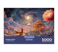 Sinoshow_24085_the_little_prince_and_his_fox_stand_on_an_island_eafdf1d6-9f44-44ad-9924-83aa3991992f_1 1000 Pieces Puzzles Impossible Hard Difficult Jigsaw Puzzle, Unique Challenging Educational Toys