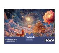 Sinoshow_24085_the_little_prince_and_his_fox_stand_on_an_island_eafdf1d6-9f44-44ad-9924-83aa3991992f_1 1000 Pieces Puzzles Impossible Hard Difficult Puzzle Game, Stress Releasing Family Game, Family