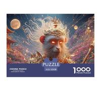 Sinoshow_24085_the_monkey_king_sun_wukong_from_journey_to_the_w_2867e63b-0ecf-49af-8681-9e12ccc8dbfa_2 1000 Pieces Puzzles Impossible Hard Difficult Jigsaw Puzzle, Vibrant Imagery, Fam