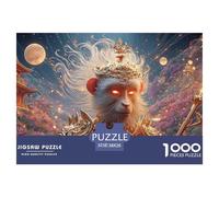 Sinoshow_24085_the_monkey_king_sun_wukong_from_journey_to_the_w_2867e63b-0ecf-49af-8681-9e12ccc8dbfa_2 1000 Pieces Puzzles Impossible Hard Difficult Jigsaw Puzzle, Vibrant Imagery, Bir