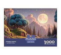Sinoshow_24085_the_moon_is_shining_brightly_casting_its_silver__e7fd79fa-dd16-4877-8233-001edff42441_3 1000 Pieces Jigsaw Fun Challenging & Brainteasing Puzzle Game, Unique Challenging Educational To